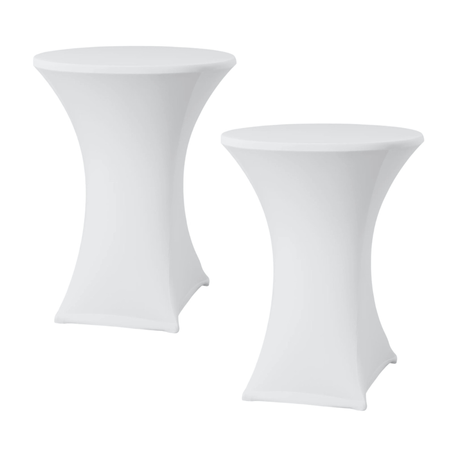 Pack 2 Fundas para Mesas Plegables Redondas Catering 80x110cm 7house Fundas Muebles Jardín 6